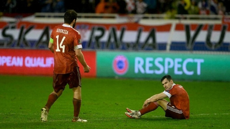 مباراة روسيا - كرواتيا في تصفيات كأس العالم 2022 في 14 نوفمبر/تشرين الثاني 2021- الصورة لفرانس 24